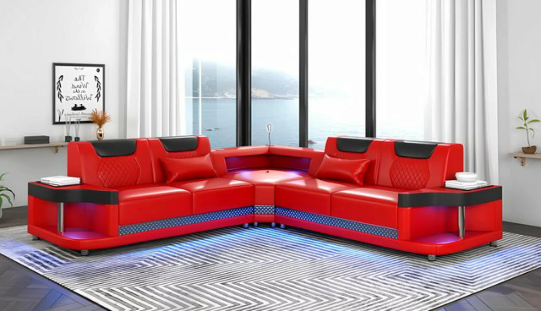 Xlmoebel Ecksofa Modernes Sofa in L-Form mit elegantem Design - Neuheiten f günstig online kaufen