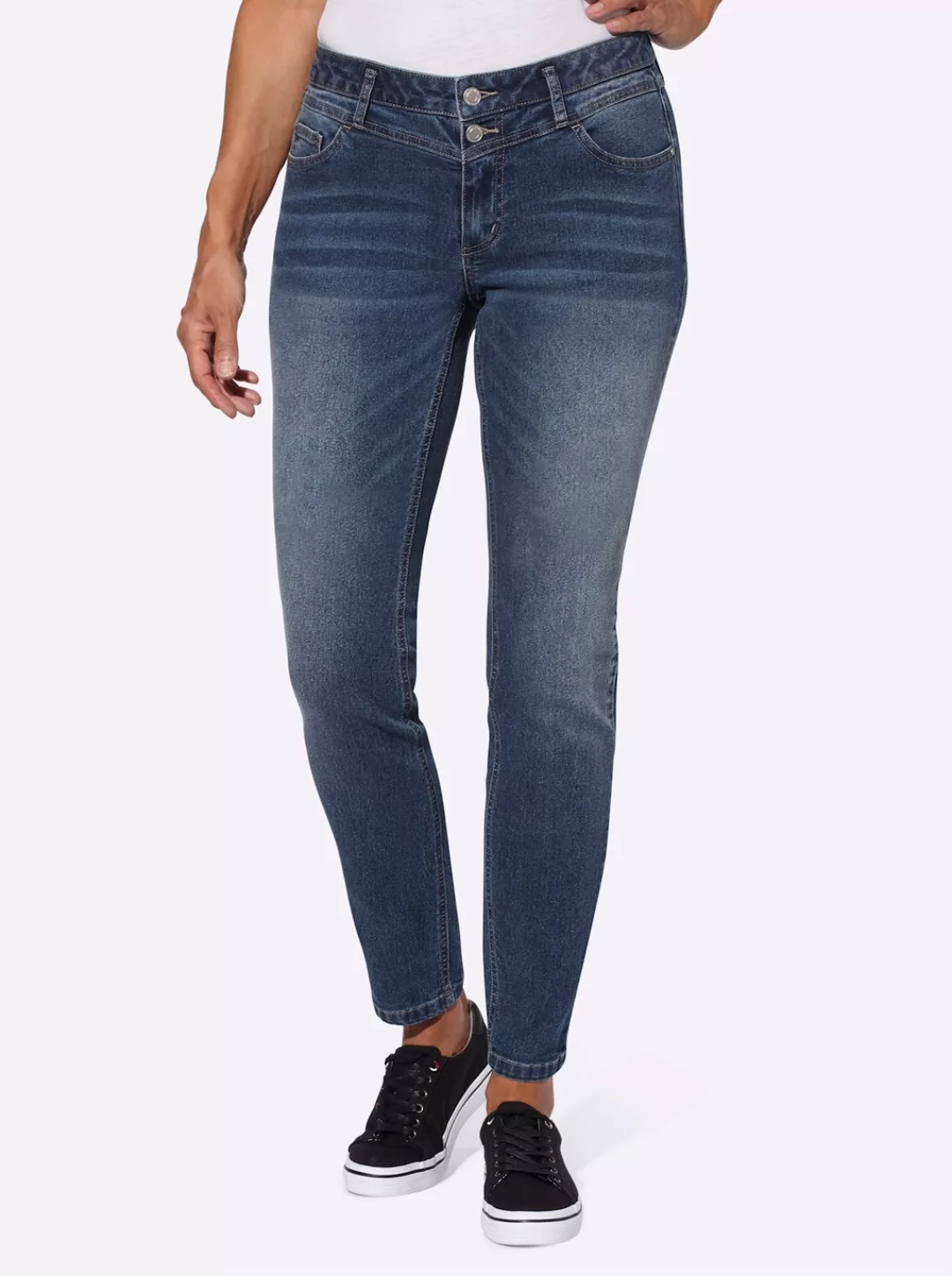 Inspirationen 5-Pocket-Jeans, (1 tlg.) günstig online kaufen