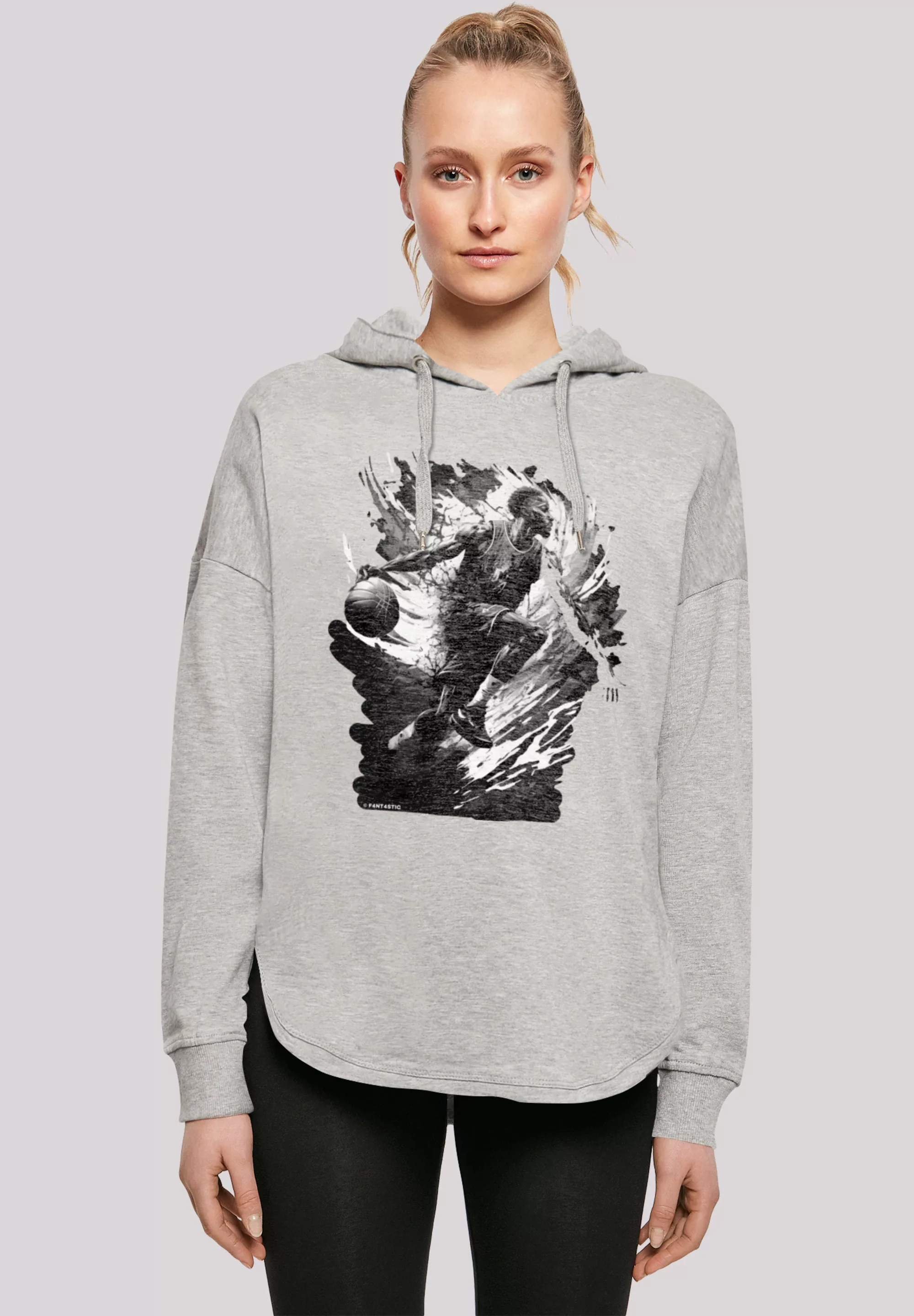 F4NT4STIC Kapuzenpullover "Basketball Splash Sport OVERSIZE HOODIE", Print günstig online kaufen