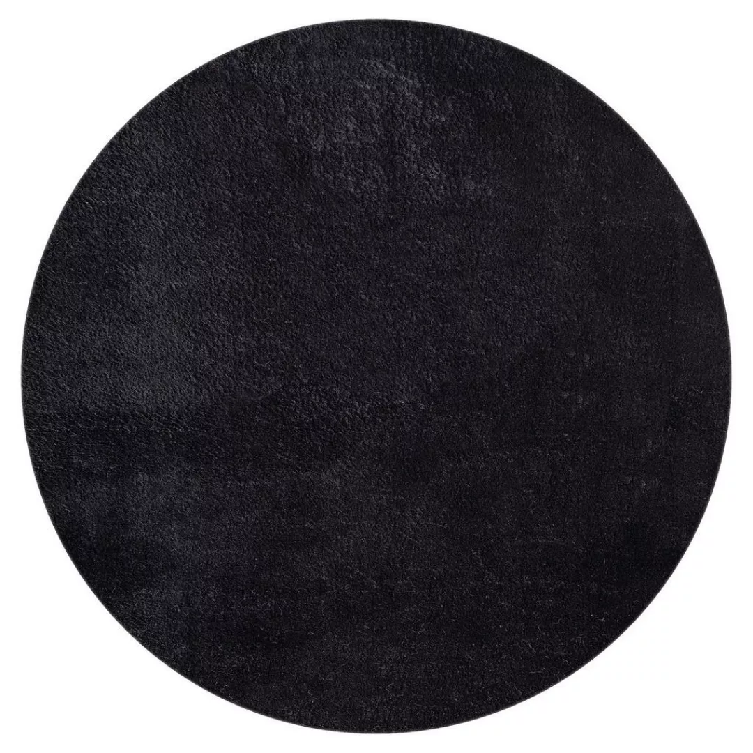 Teppich Loft schwarz D: ca. 120 cm günstig online kaufen