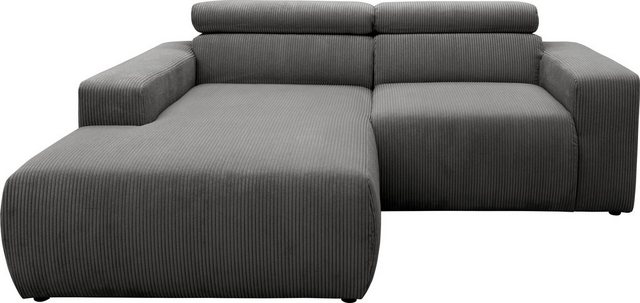 DOMO collection Ecksofa "Brandon kleine Ausführung B/T/H: 214/100/80 cm", M günstig online kaufen