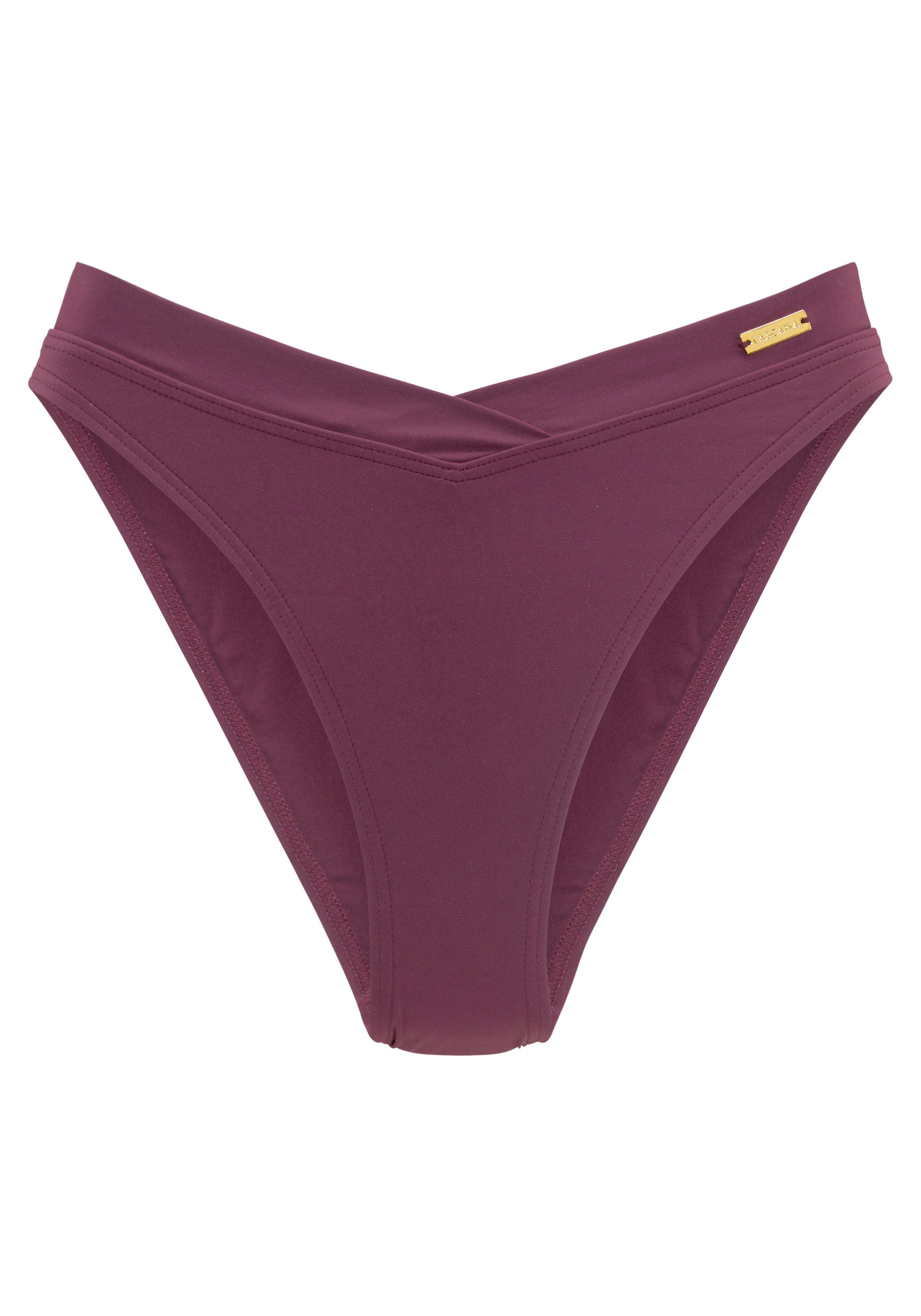 LASCANA Bikini-Hose Italy mit hohem Beinausschnitt günstig online kaufen