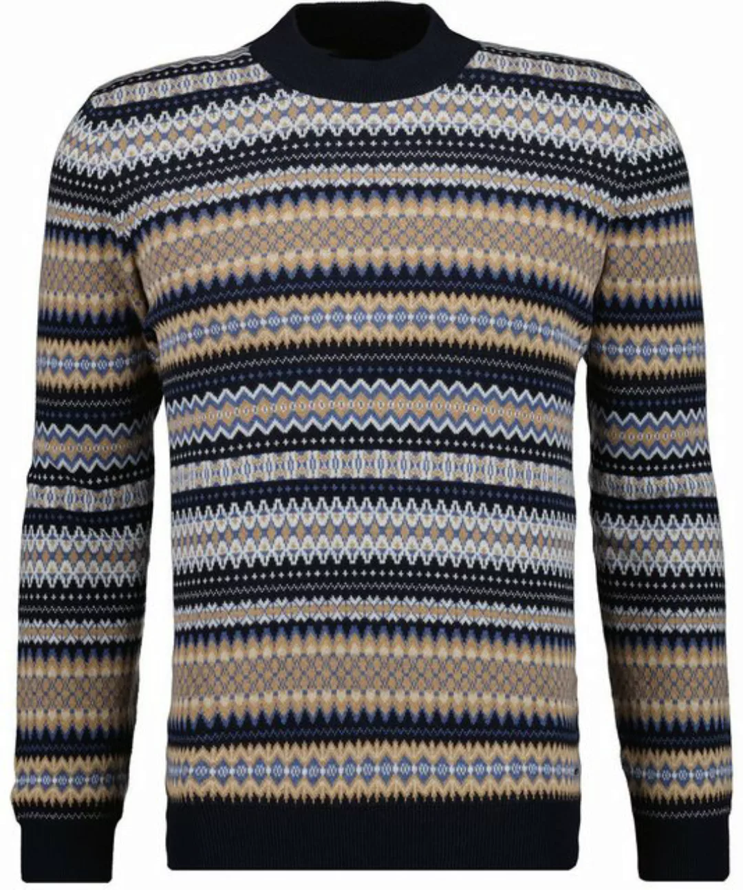 RAGMAN Sweatshirt Mock neck jacquard günstig online kaufen