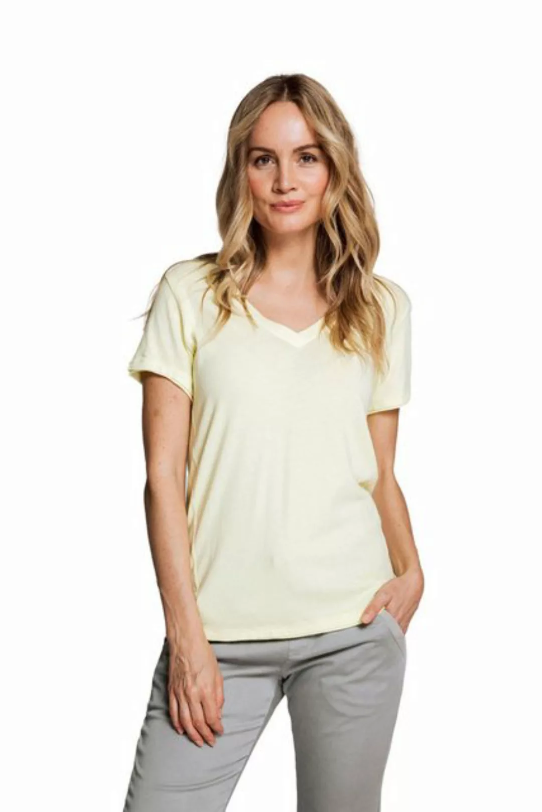 Zhrill T-Shirt T-Shirt ZHSVANA Gelb (0-tlg) günstig online kaufen