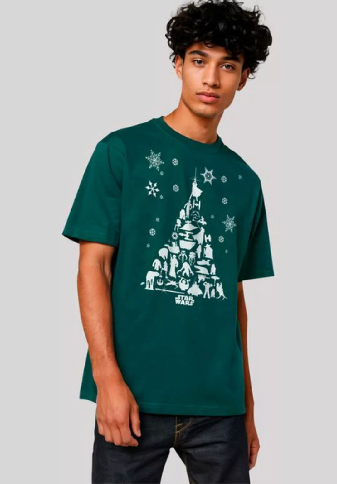 F4NT4STIC T-Shirt Star Wars Christmas Tree Premium Qualität günstig online kaufen