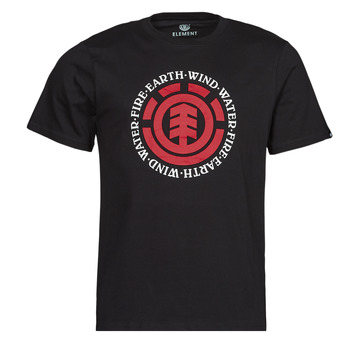 Element Seal Kurzärmeliges T-shirt S Flint Black günstig online kaufen