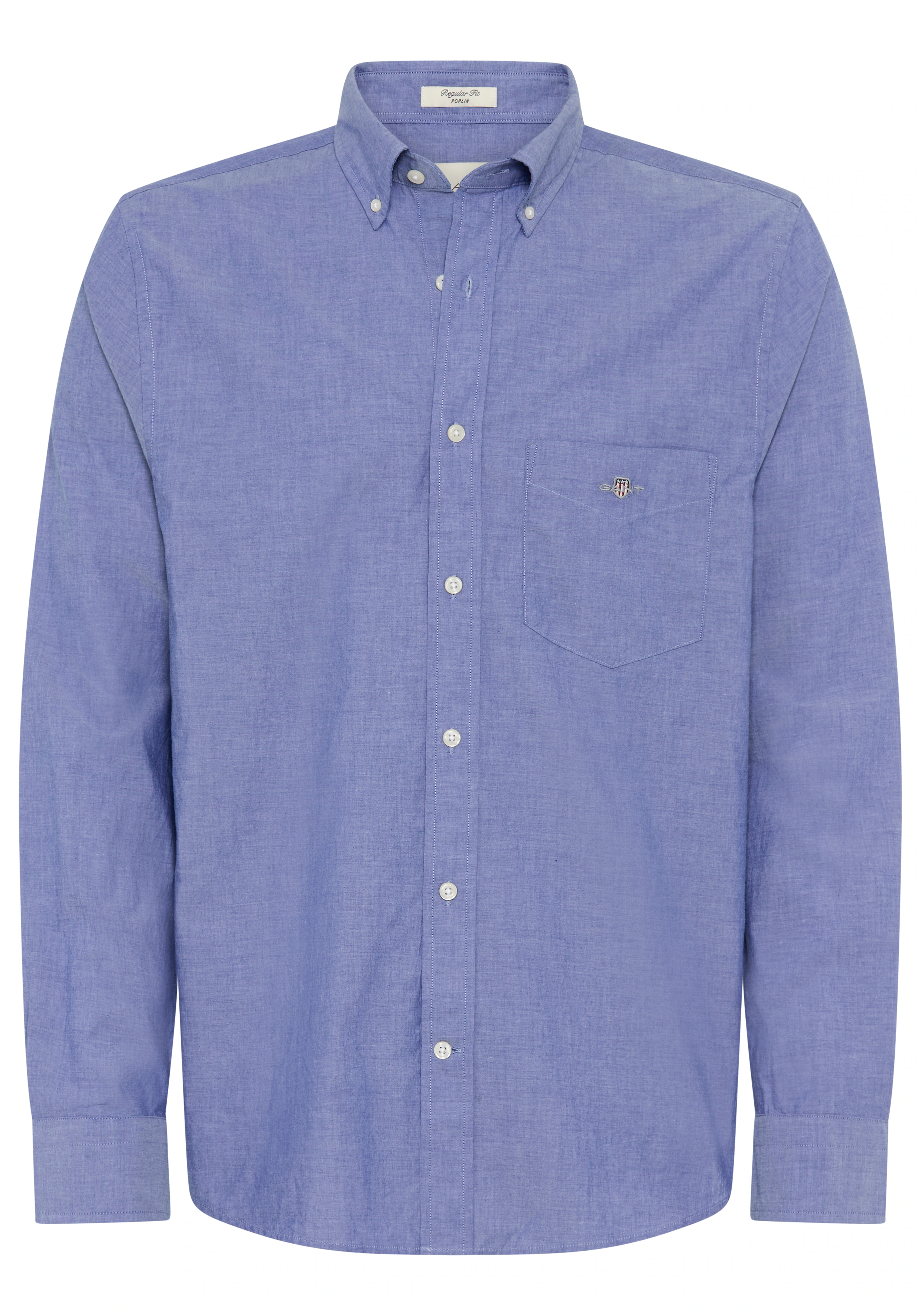 Gant Langarmhemd "Regular Fit Popeline Hemd leicht strapazierfähig pflegele günstig online kaufen