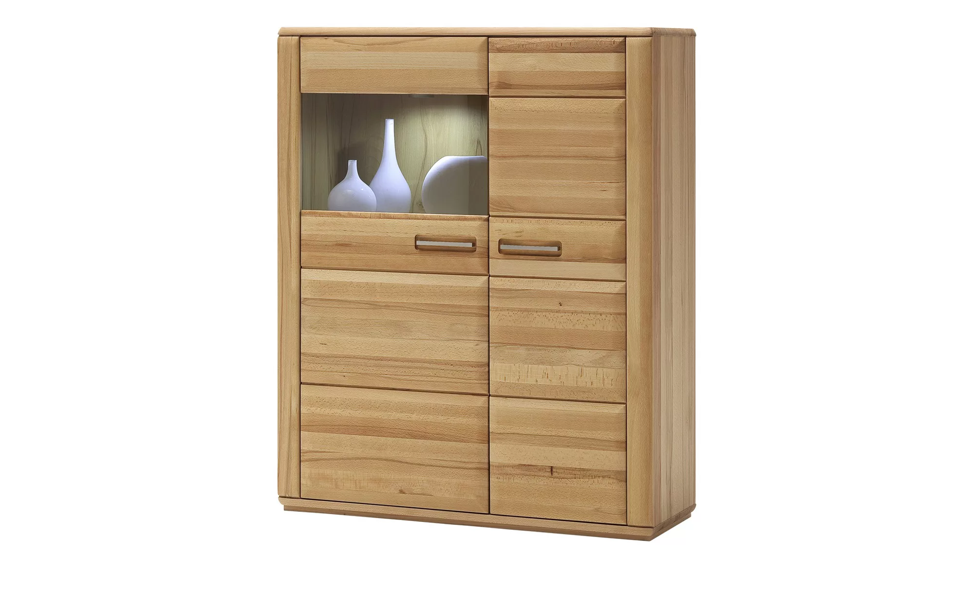 Woodford Kombi-Highboard  Dio ¦ holzfarben ¦ Maße (cm): B: 107 H: 131 T: 38 günstig online kaufen