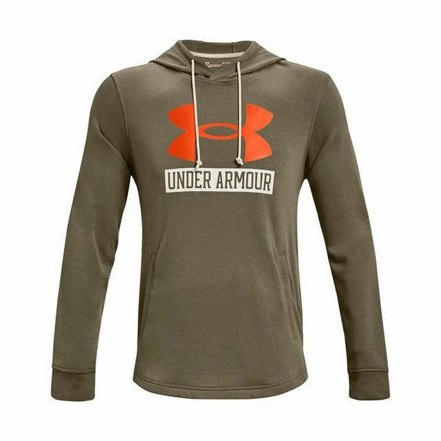 Under Armour® Sweater Herren Sweater mit Kapuze Under Armour Hoodie Khaki günstig online kaufen