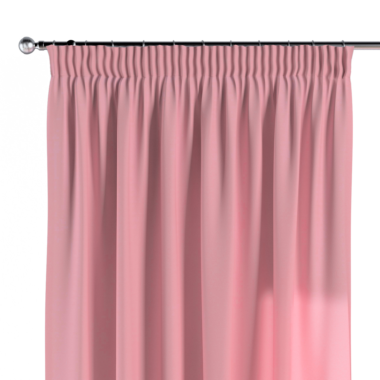 Vorhang mit Kräuselband, rosa, Loneta (133-62) günstig online kaufen