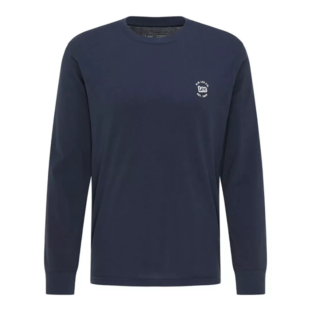 Lee Patch Logo Langarm-t-shirt L Navy günstig online kaufen