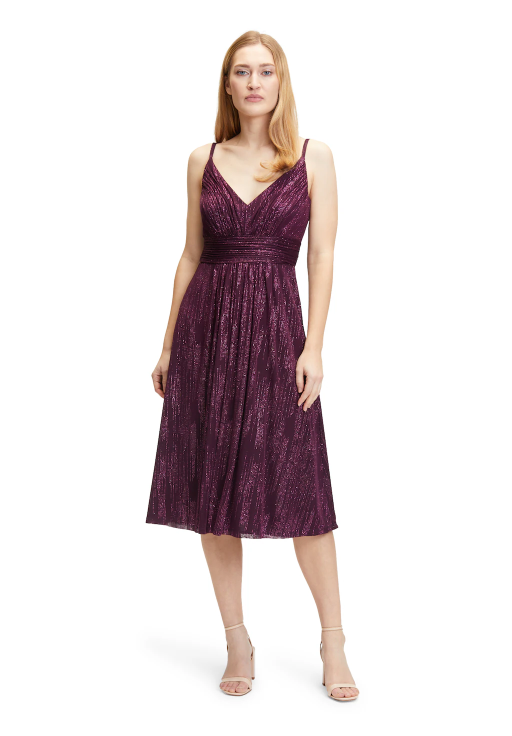 Vera Mont Abendkleid "Vera Mont Damen Abendkleid im Glitzer-Look", Edeljers günstig online kaufen