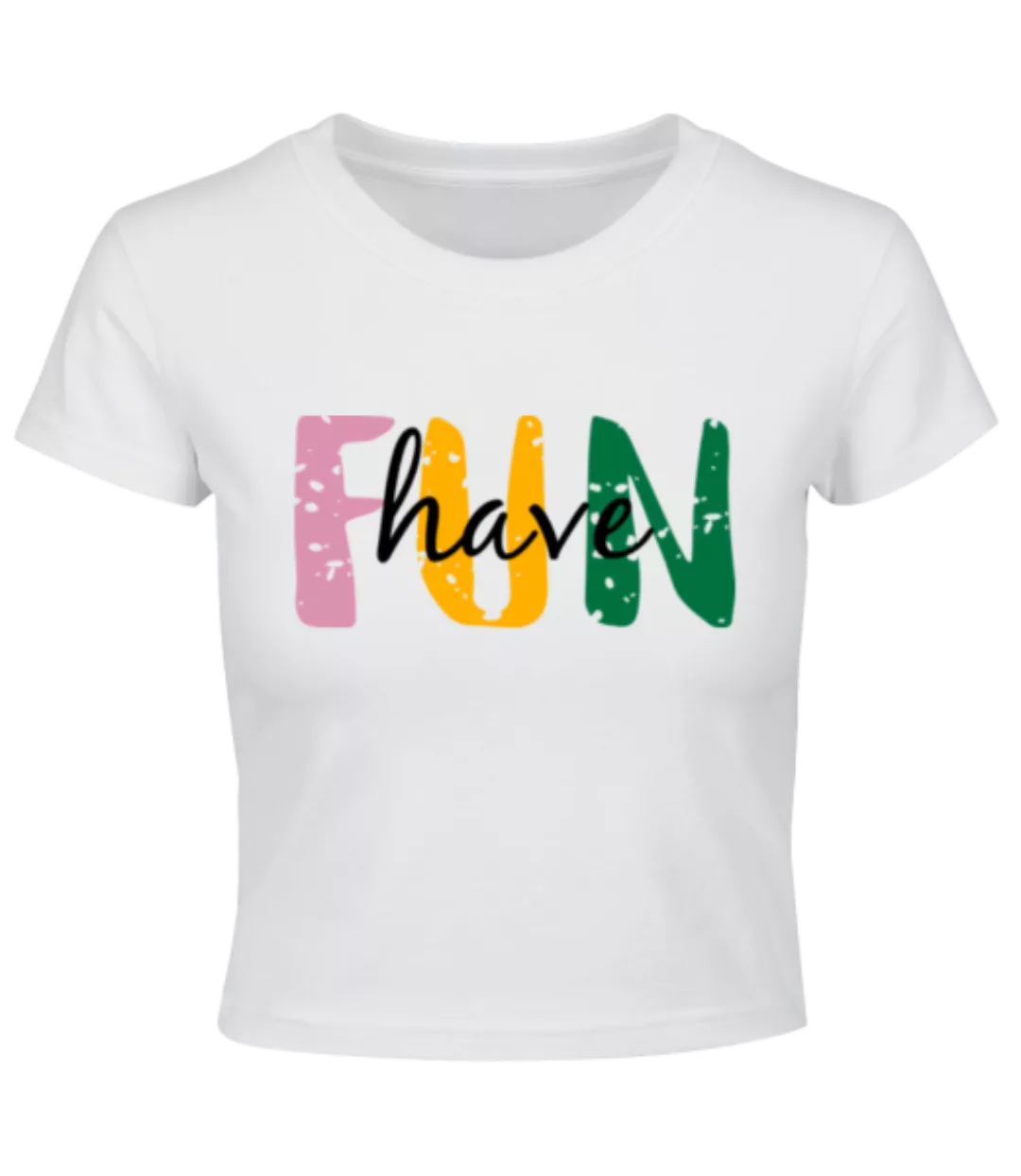 Have Fun · Crop T-Shirt günstig online kaufen