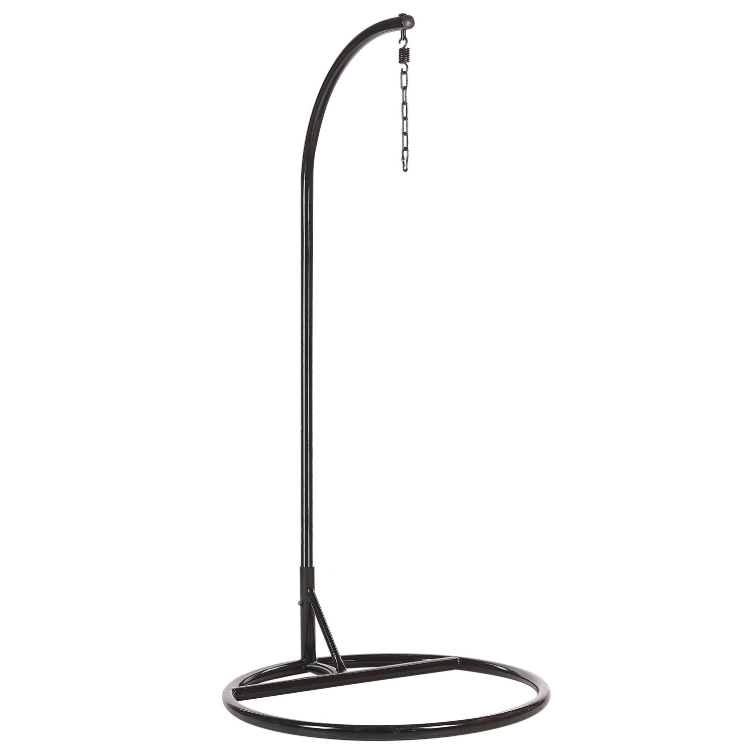 Beliani Hängesessel Schwarz 97x97x199 günstig online kaufen