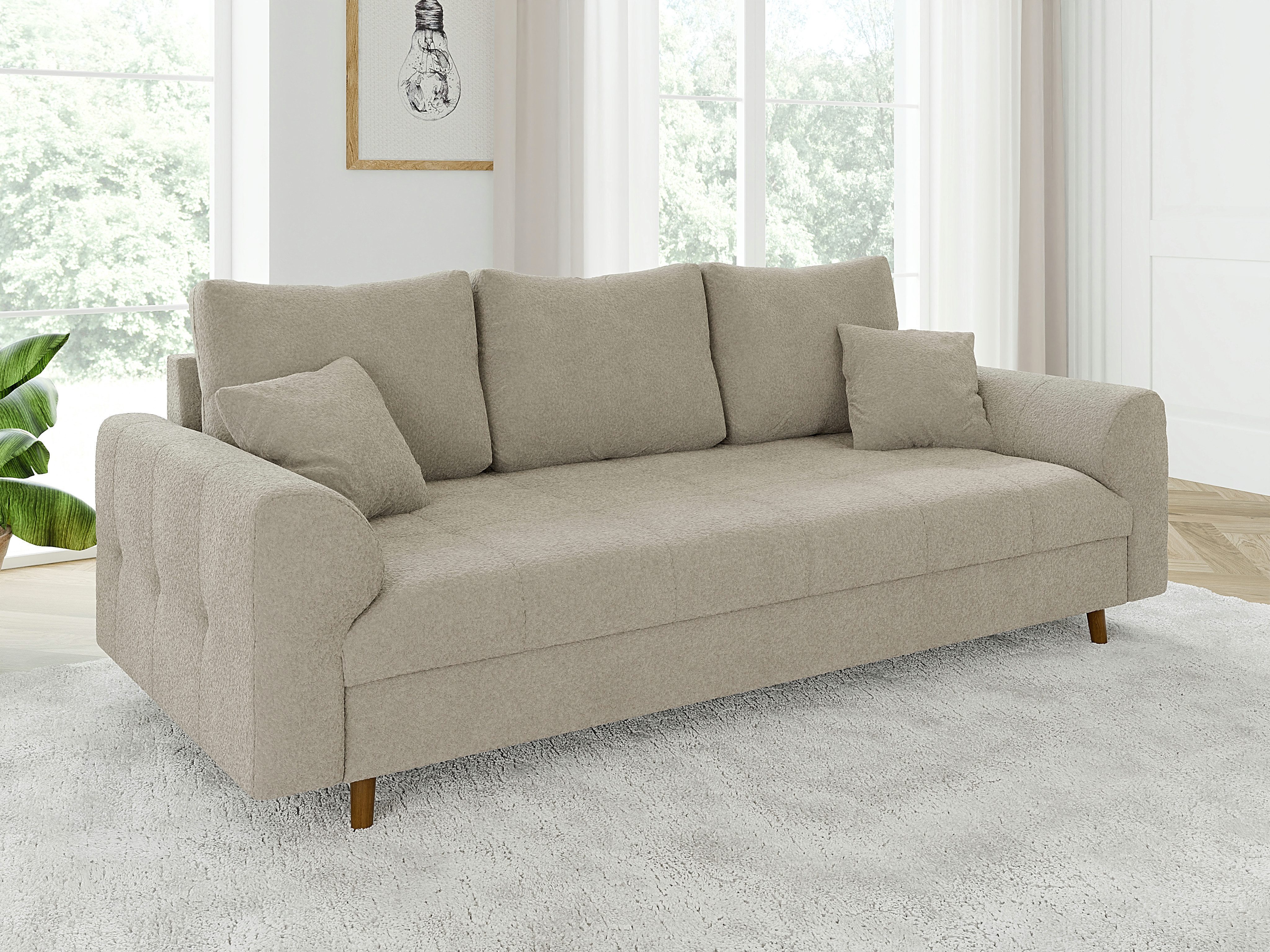 S-Style Möbel 3-Sitzer Sofa Leif mit günstig online kaufen