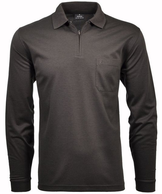 RAGMAN T-Shirt Ragman / He.Polo / Polo zip, fineliner LS günstig online kaufen