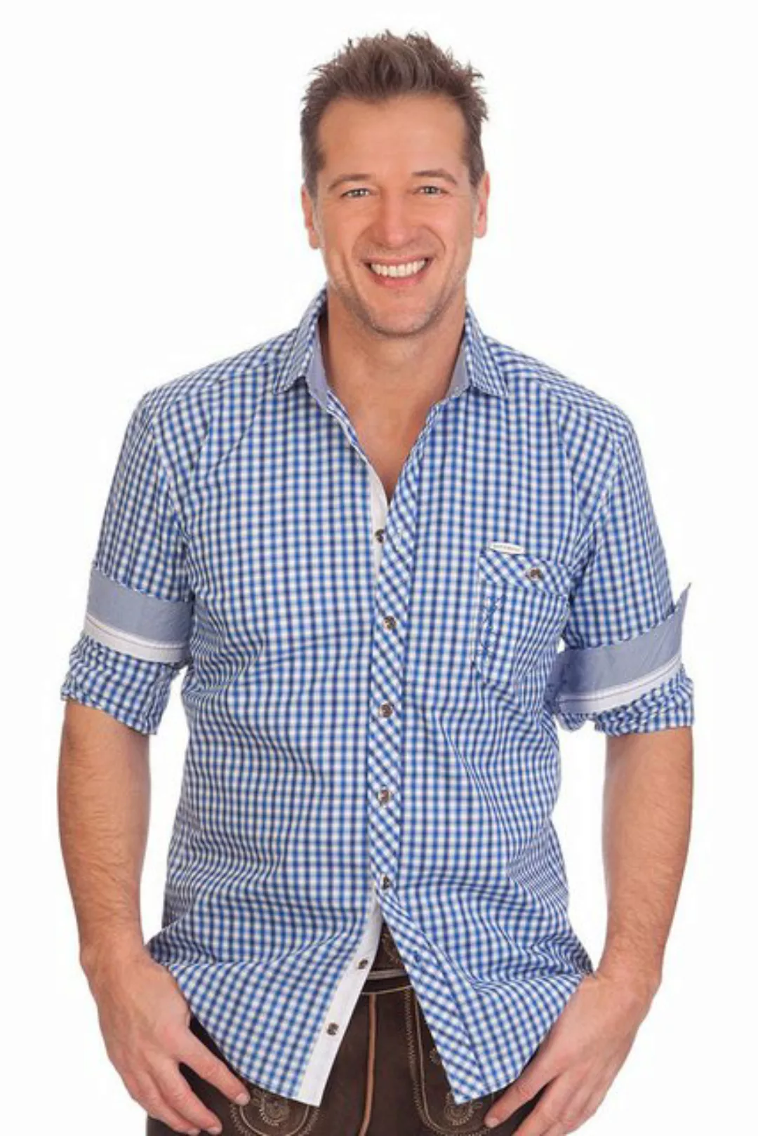 Spieth & Wensky Trachtenhemd Trachtenhemd - BERRY - dunkelblau günstig online kaufen