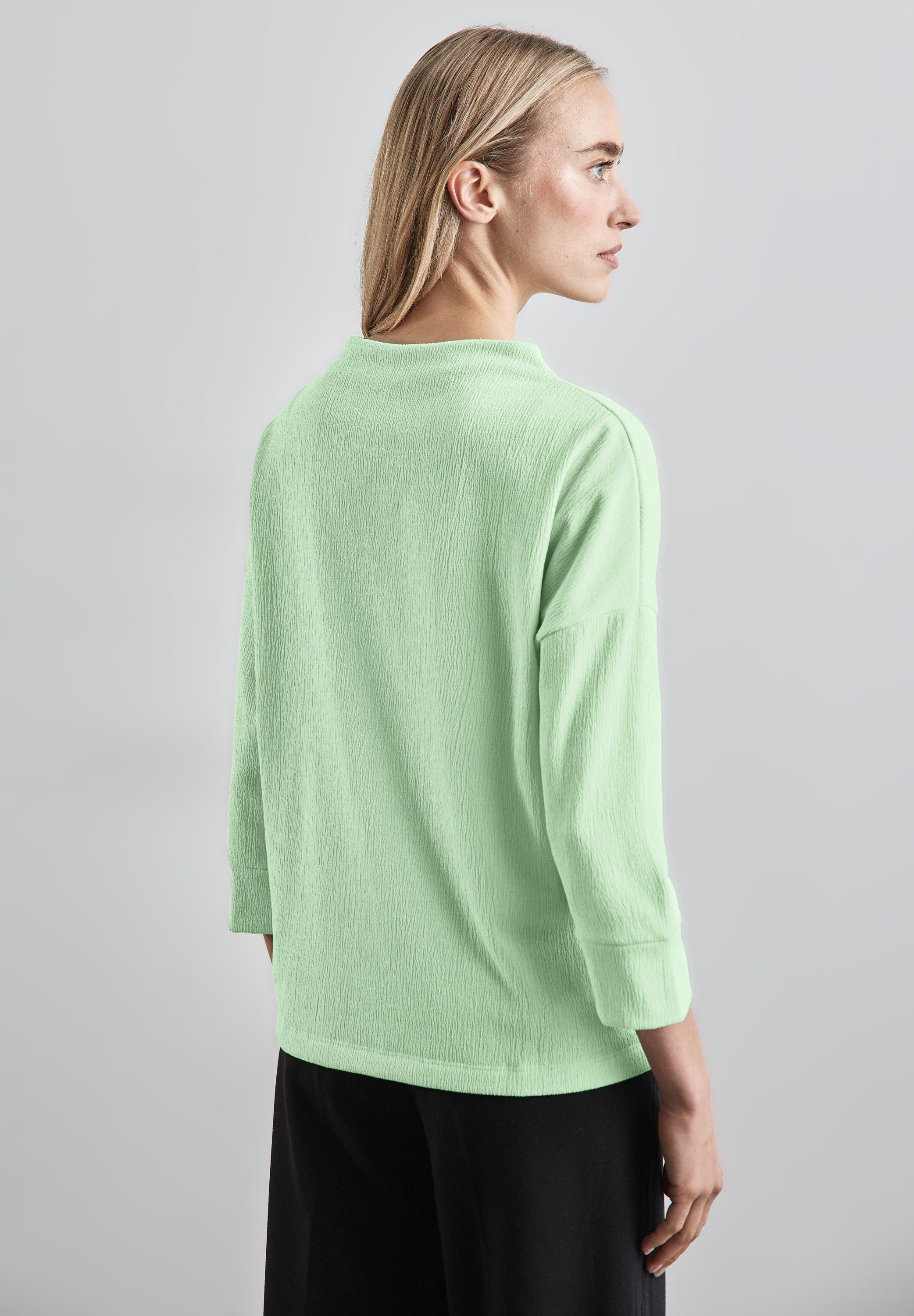 STREET ONE 3/4-Arm-Shirt, mit U-Boot-Ausschnitt günstig online kaufen
