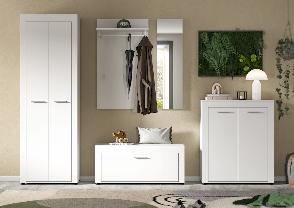 INOSIGN Garderoben-Set "Aosta", (Set, 5 St.), Aosta, Höhe 191 cm, Garderobe günstig online kaufen