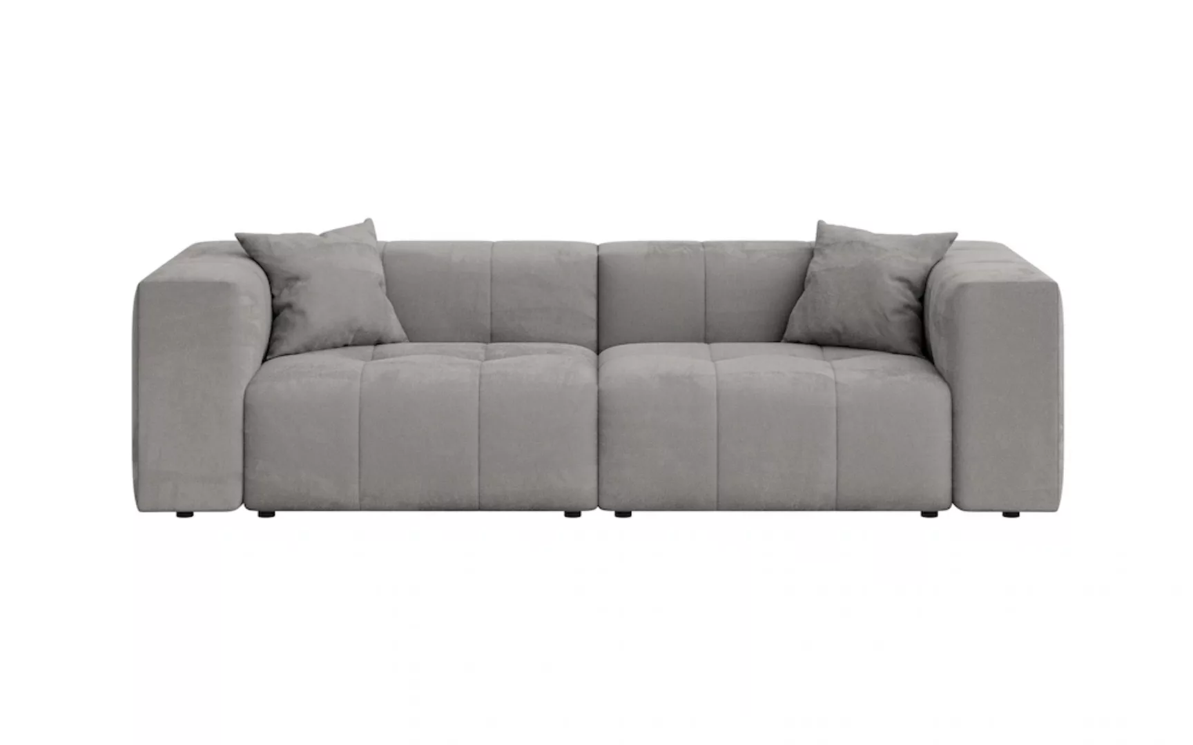 Home affaire 3-Sitzer ERIZ Big Sofa, XXL, auch in Bouclé, moderne Steppung, günstig online kaufen