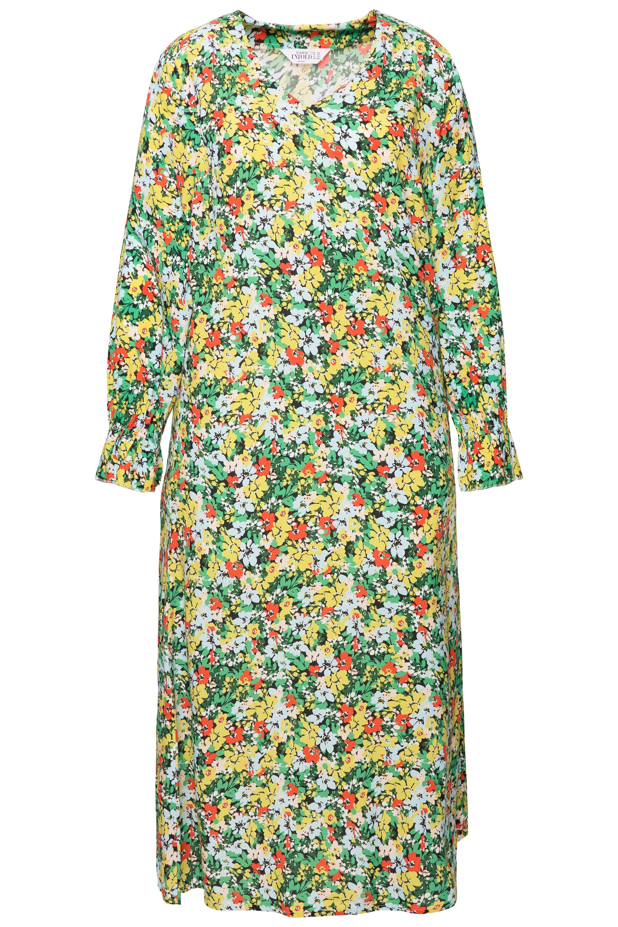 Studio Untold Maxikleid Maxikleid A-Line Flower günstig online kaufen
