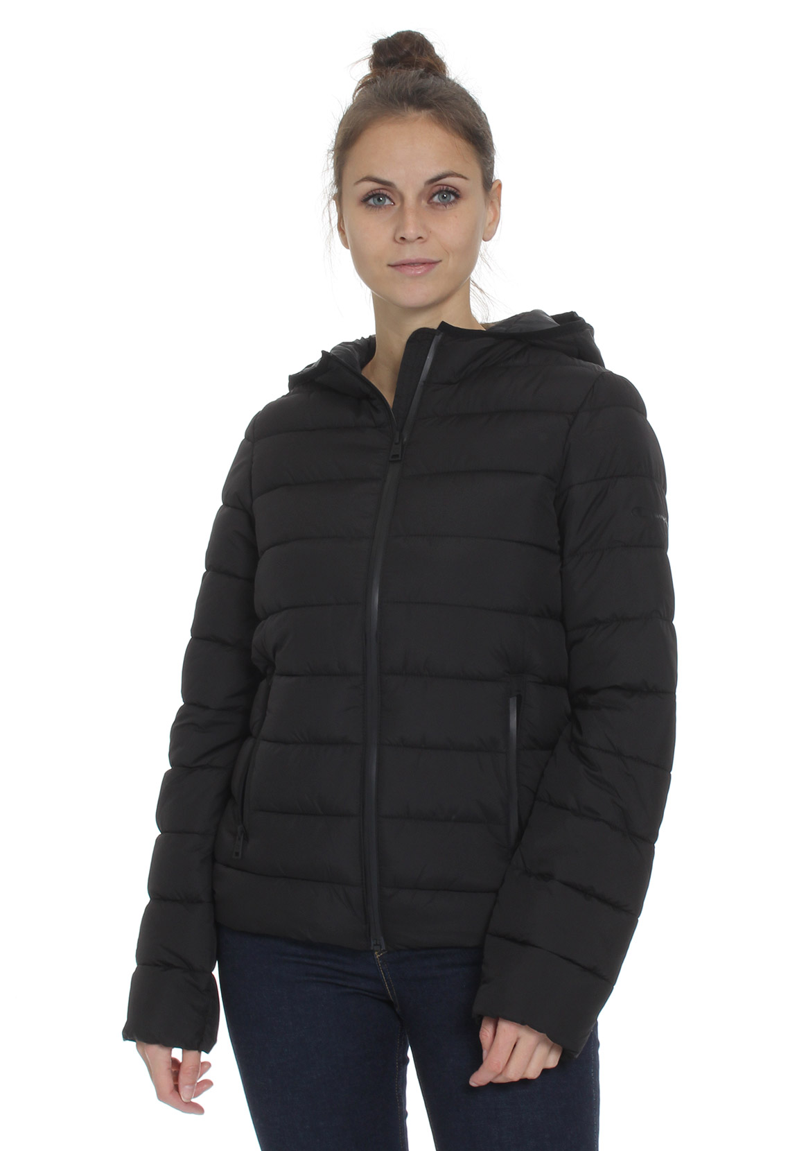 Champion Damen Winterjacke 114549 KK001 NBK Schwarz günstig online kaufen