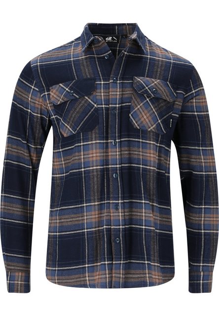 WHISTLER Flanellhemd Jamba M Flannel Shirt Dark Denim günstig online kaufen