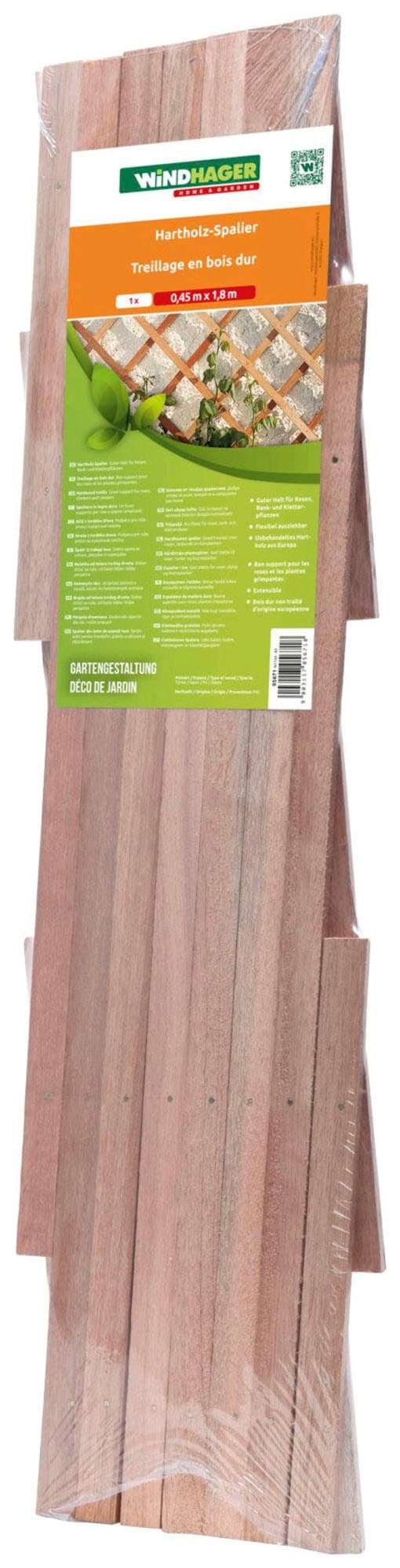 Windhager Sichtschutzelement, Holzspalier aus unbehandeltem Holz, L: 1,8 m günstig online kaufen