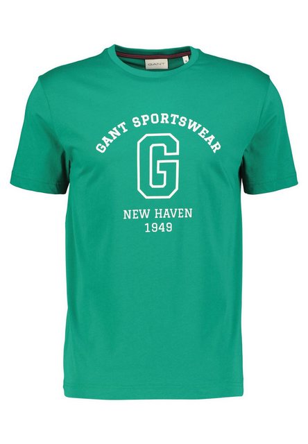 Gant T-Shirt Herren T-Shirt aus Baumwolle (1-tlg) günstig online kaufen