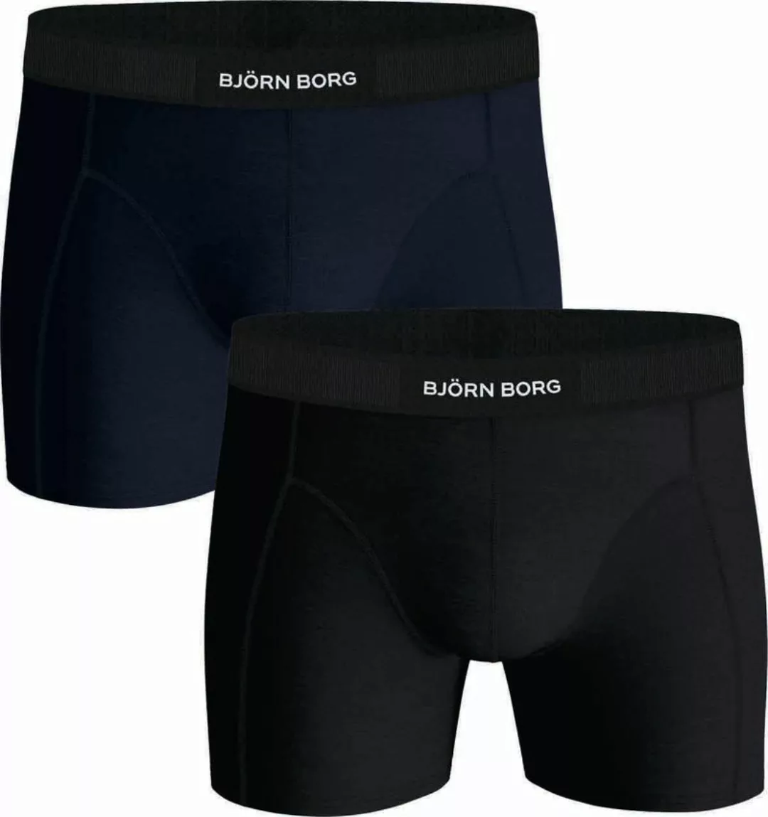 Bjorn Borg Boxers 2 Pack Black/Blue - Größe XL günstig online kaufen