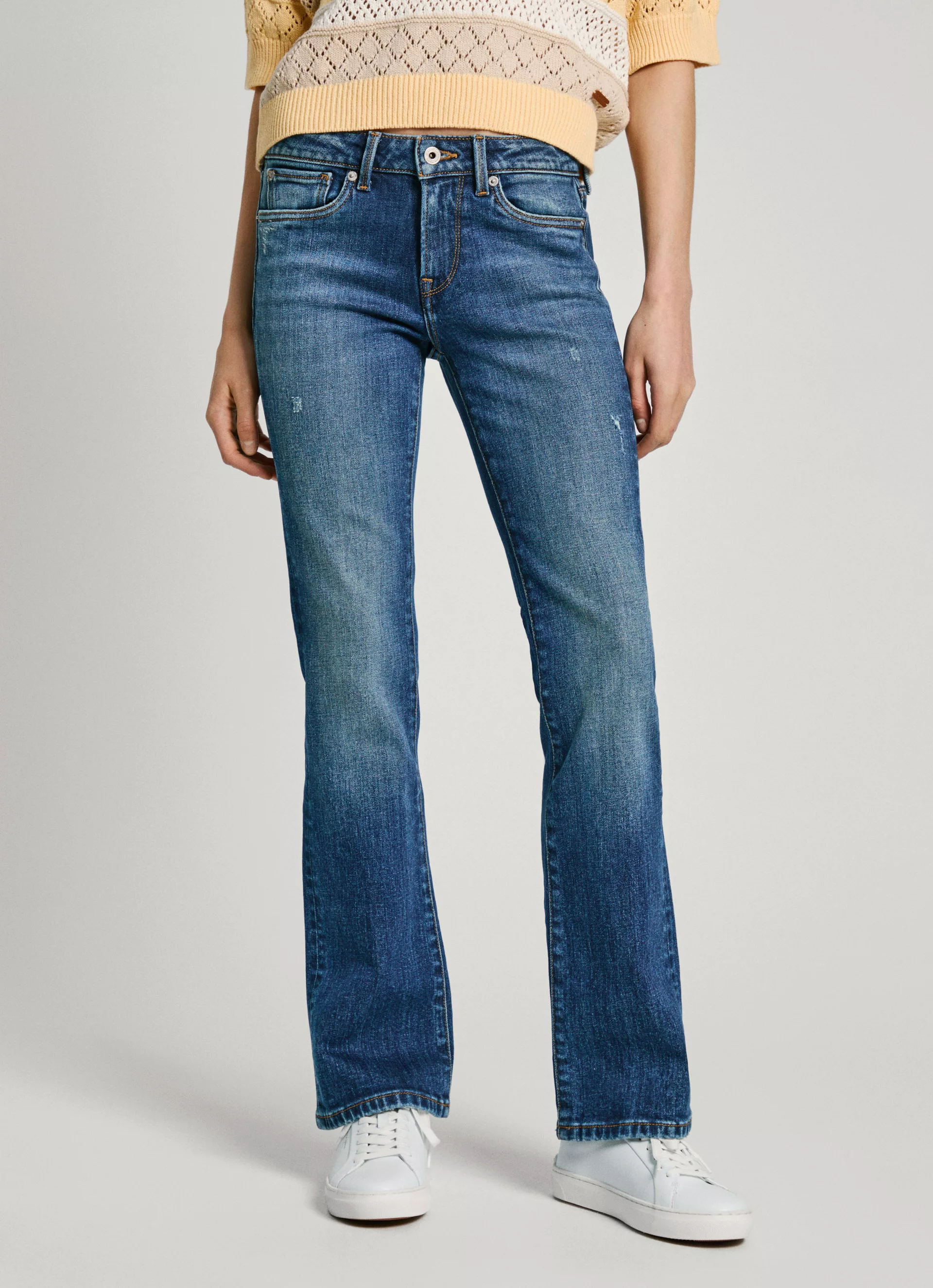 Pepe Jeans Bootcut-Jeans "BOOTCUT LW" günstig online kaufen