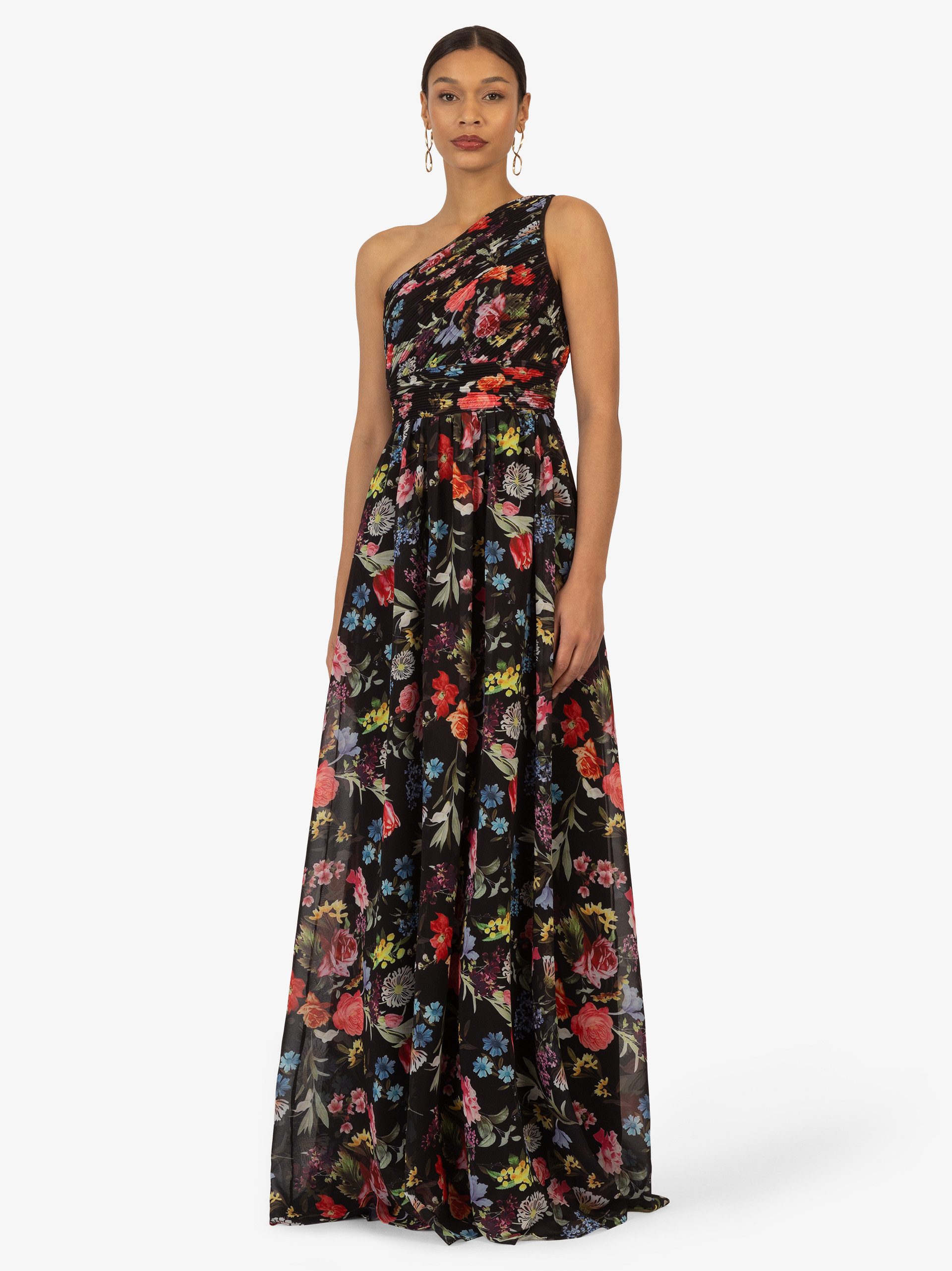 Kraimod Abendkleid allover mit großen Blüten günstig online kaufen