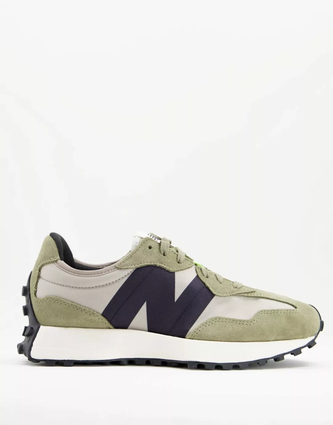New Balance – 327 – Sneaker in Khaki und Grau-Grün günstig online kaufen
