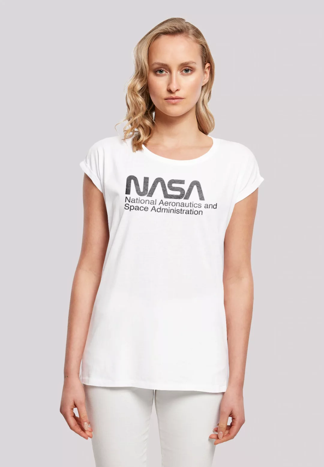 F4NT4STIC T-Shirt "NASA Logo One Tone", Print günstig online kaufen