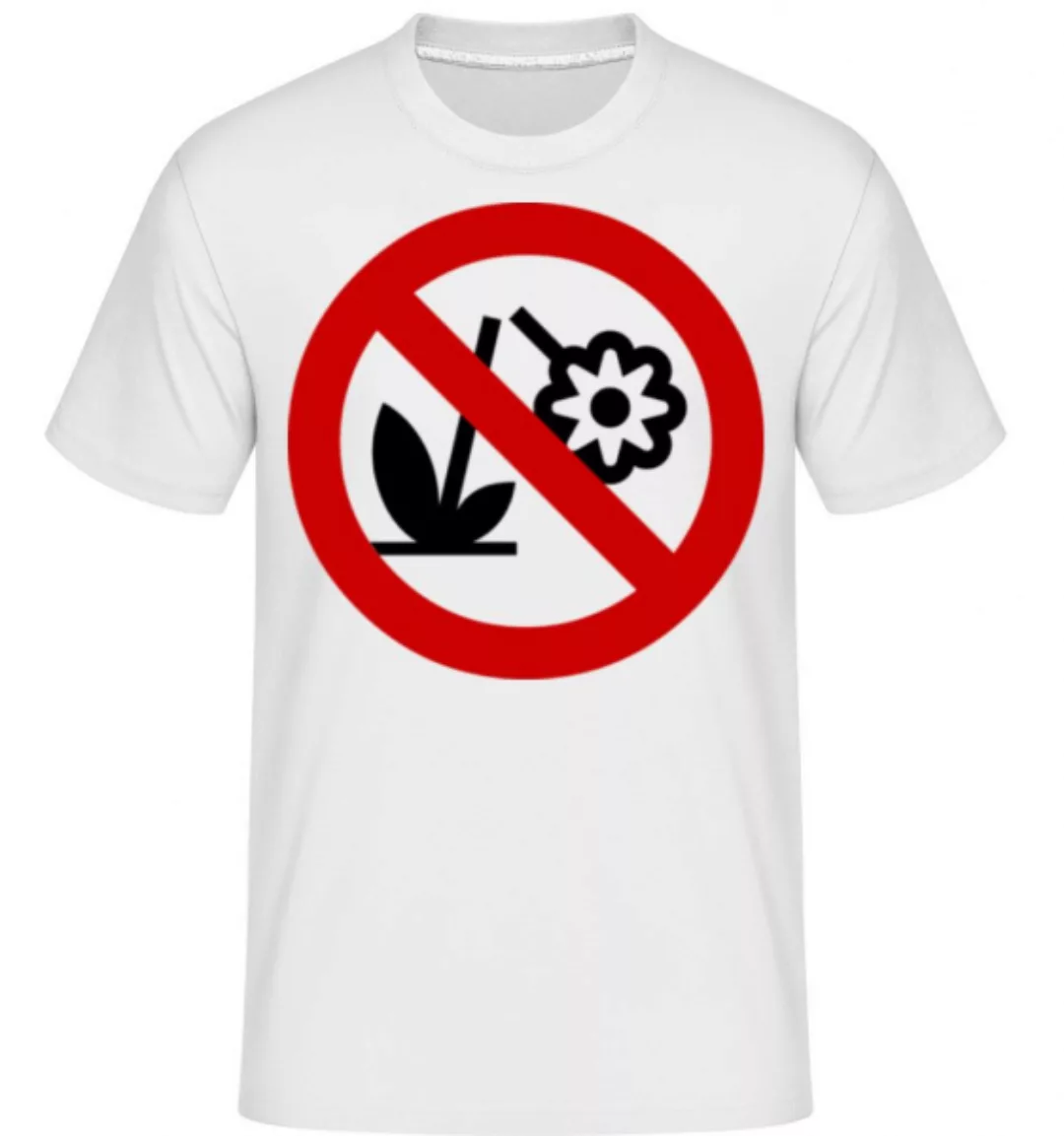 Keine Blumen Kaputt Machen · Shirtinator Männer T-Shirt günstig online kaufen