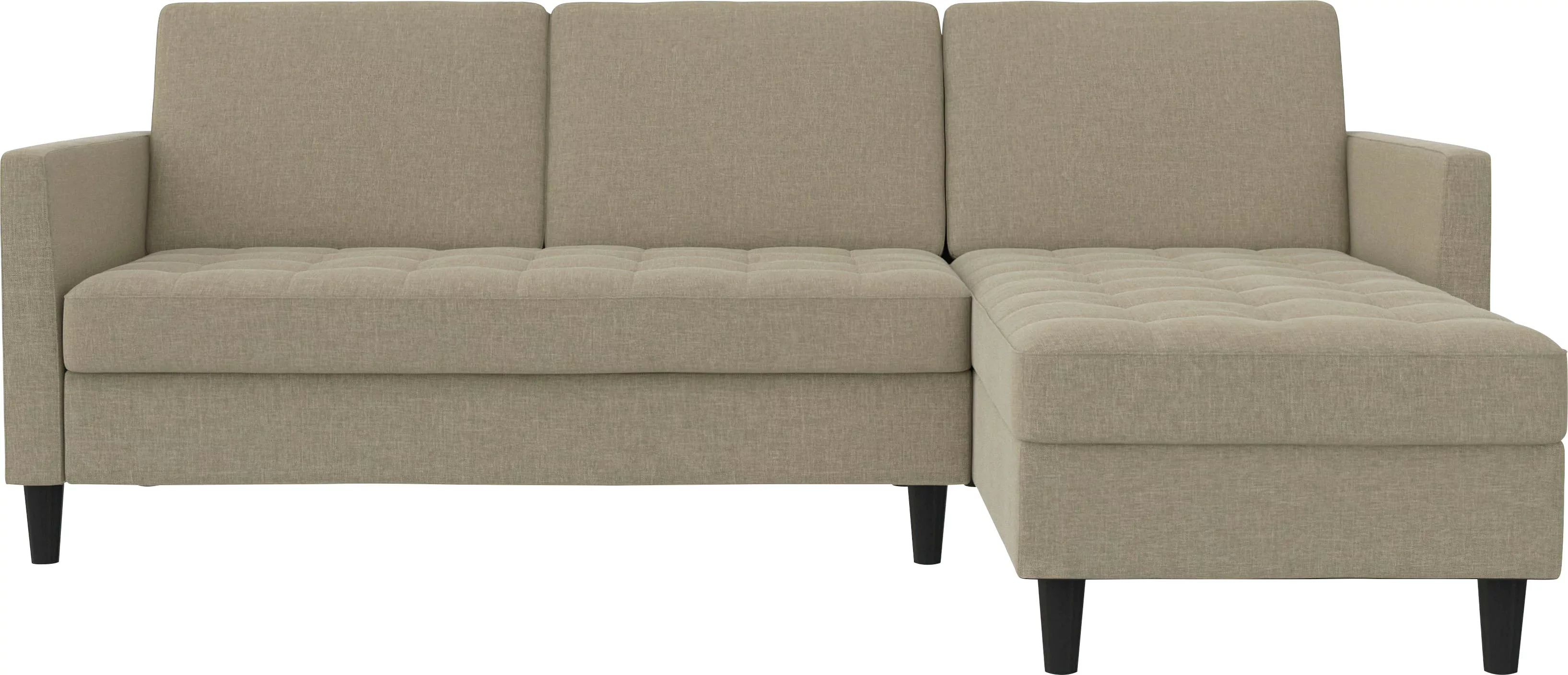 Dorel Home Ecksofa Presley, L-Form, Ecksofa mit Bett-Funktion und Stauraum, günstig online kaufen