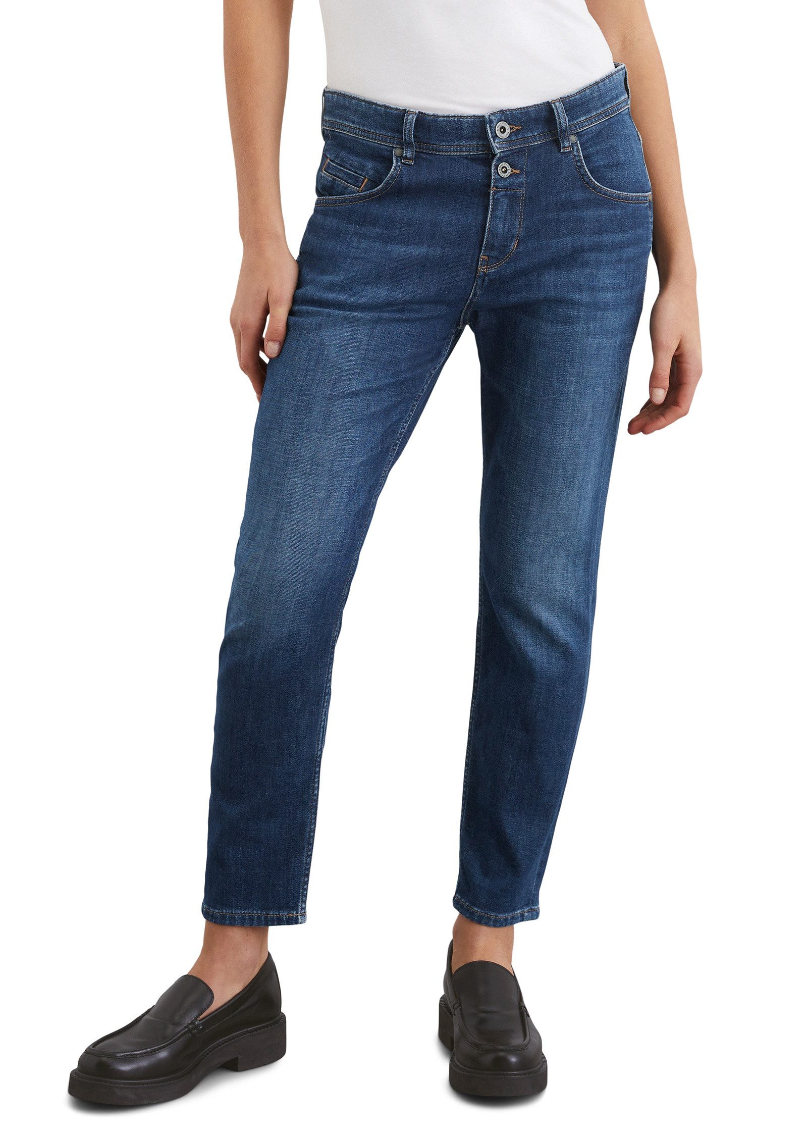 Marc OPolo Boyfriend-Jeans "aus softem Baumwoll-Stretch" günstig online kaufen