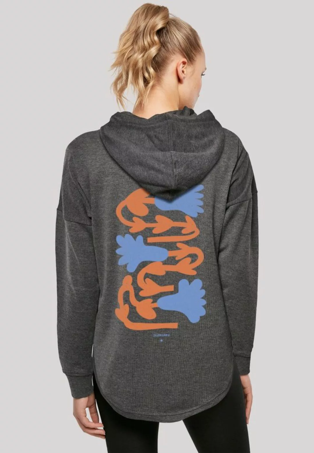 F4NT4STIC Kapuzenpullover "Blumen Muster", Print günstig online kaufen