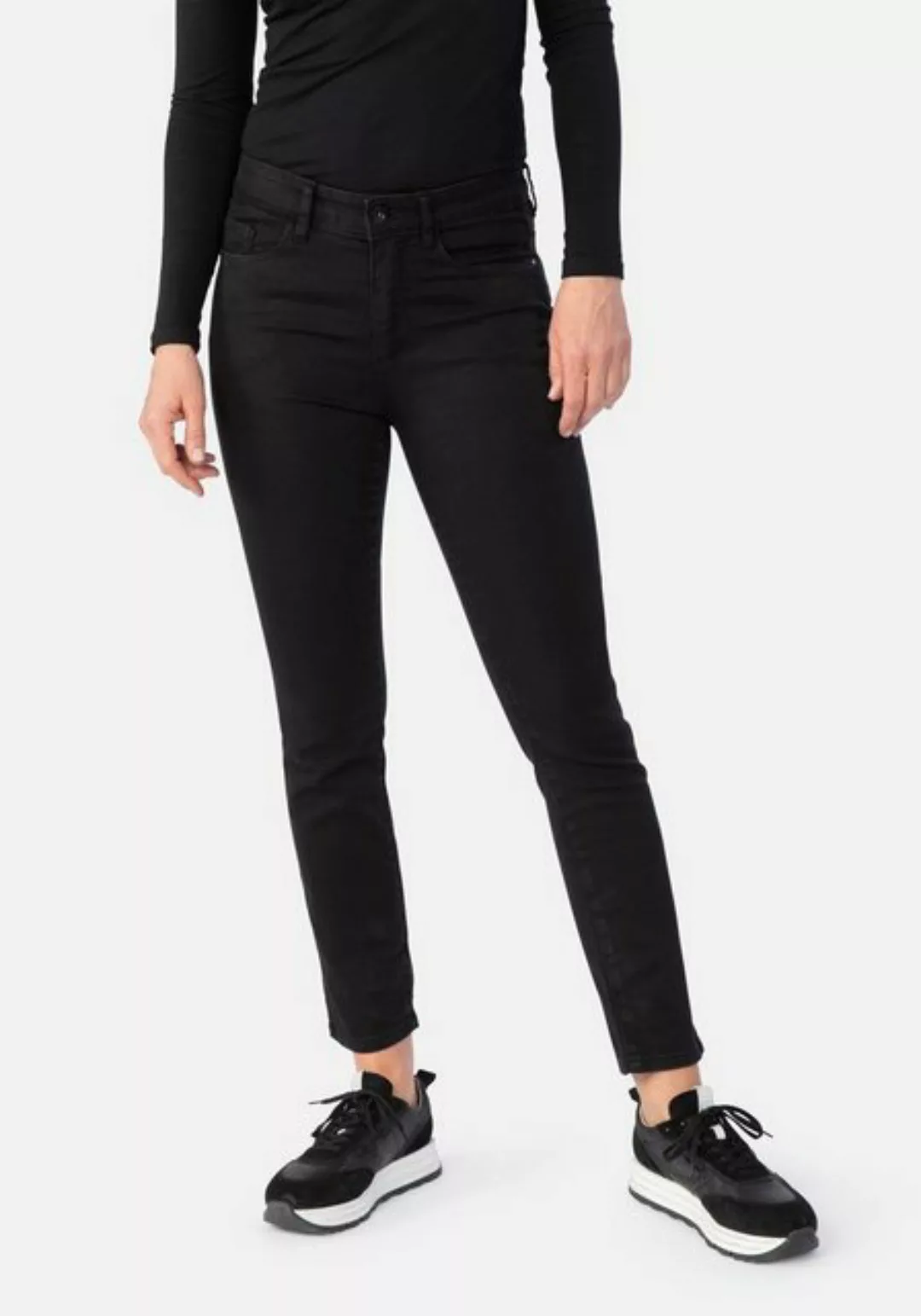 STOOKER WOMEN Slim-fit-Jeans Florenz Damen Stretch Jeans -MEDIUM BLUE- Slim günstig online kaufen