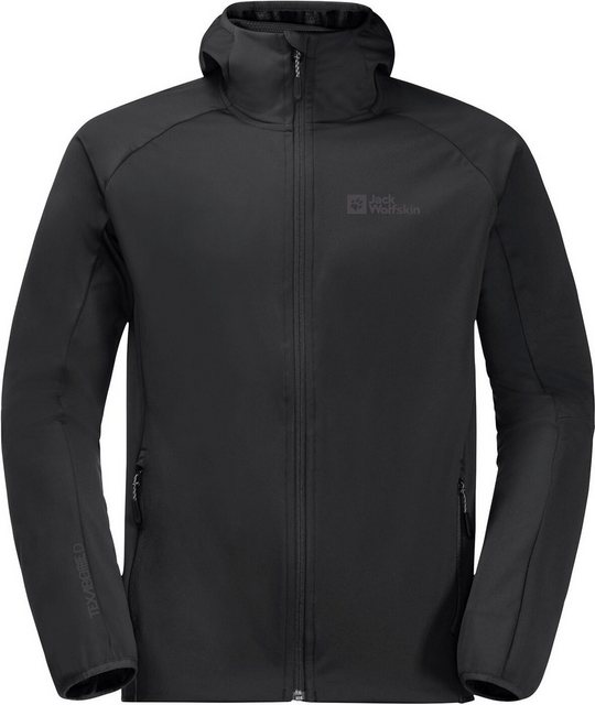 Jack Wolfskin Outdoorjacke FELDBERG HOODY M BLACK günstig online kaufen