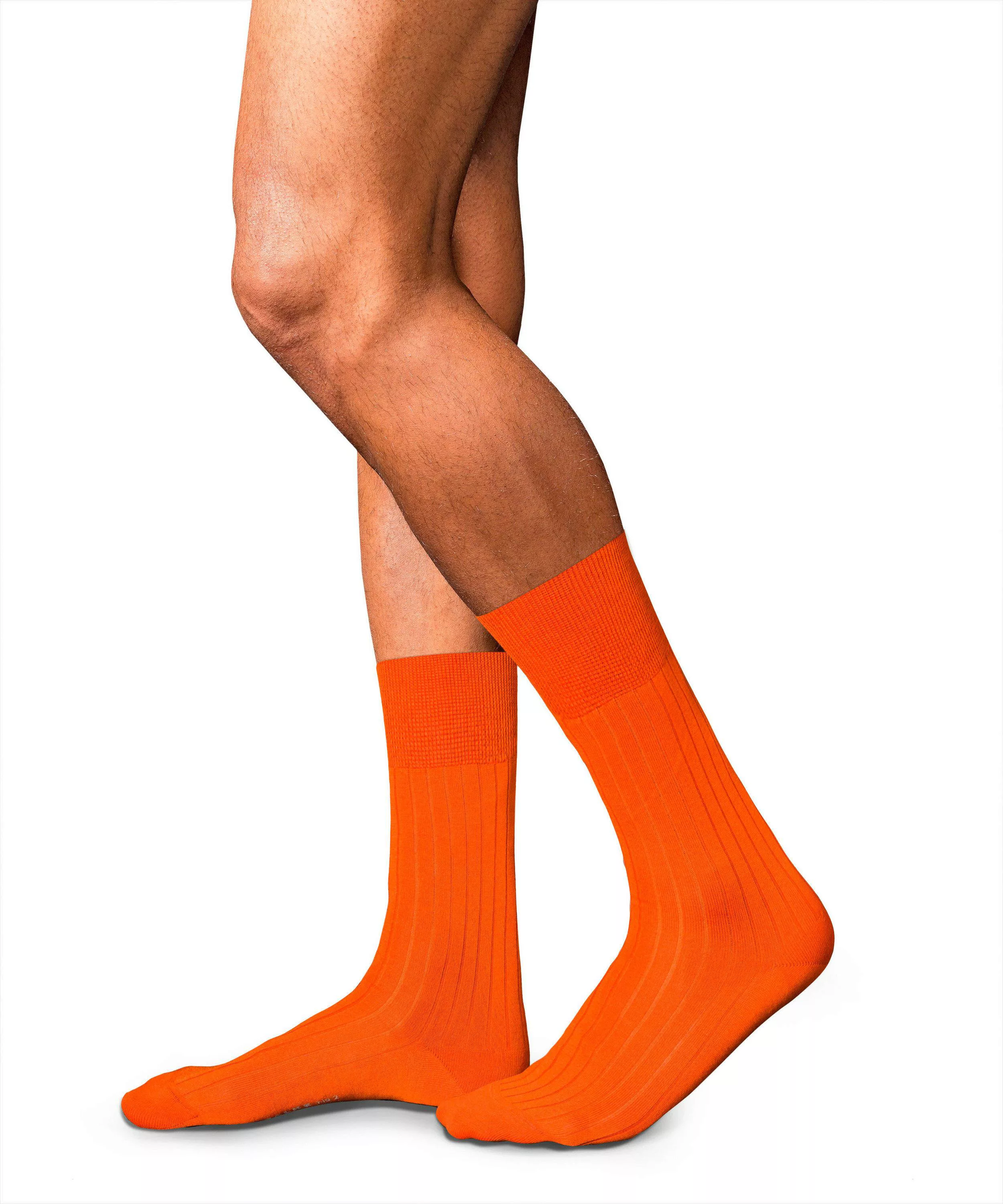 FALKE No. 2 Finest Cashmere Gentlemen Socken, Herren, 45-46, Orange, Uni, K günstig online kaufen