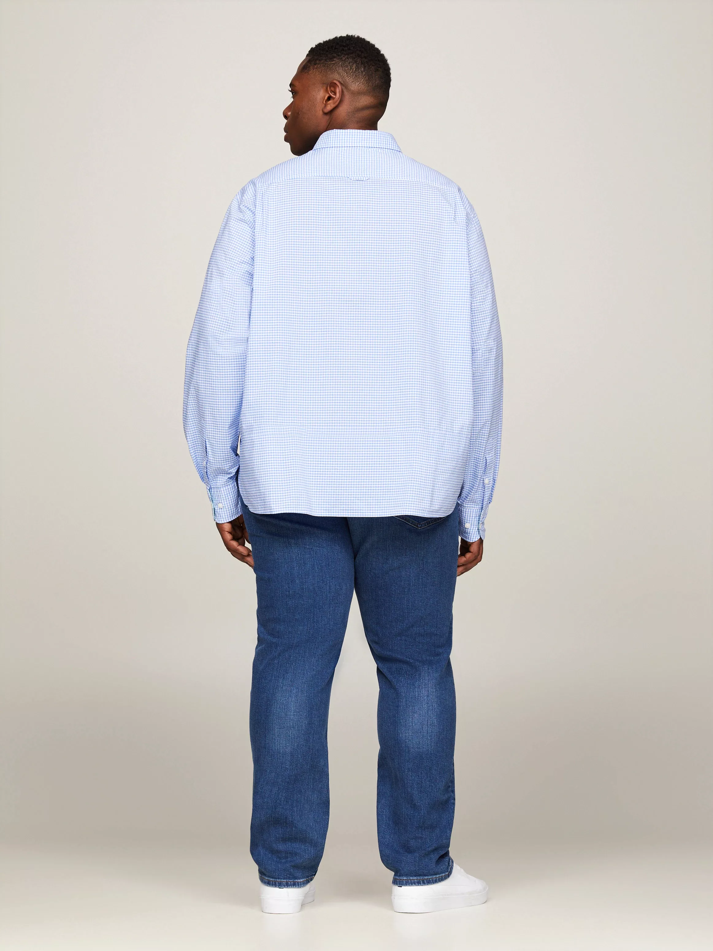 Tommy Hilfiger Big & Tall Langarmhemd "BT-FLEX TEXTR GINGHAM RF SHRT-B", Gr günstig online kaufen