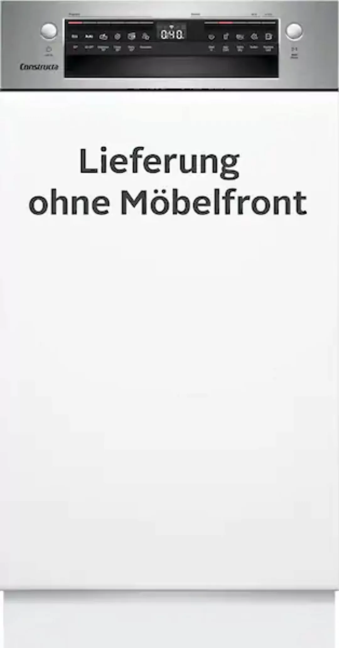 Constructa teilintegrierbarer Geschirrspüler »CP6IS01HKE«, 10 Maßgedecke günstig online kaufen