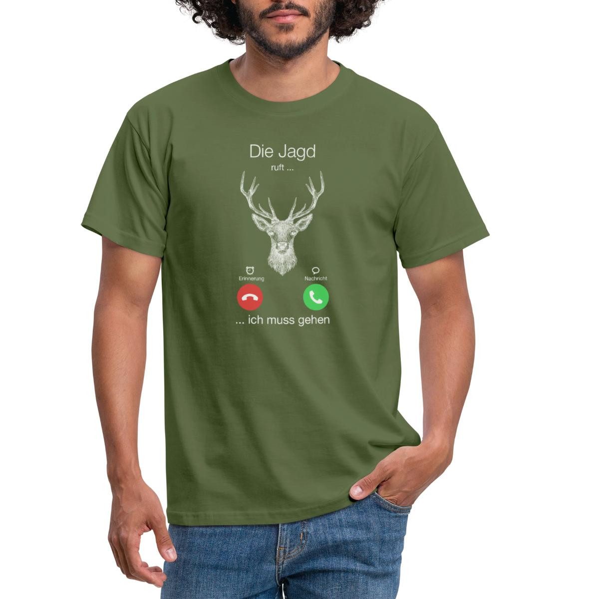 Spreadshirt T-Shirt Die Jagd Ruft Ich günstig online kaufen