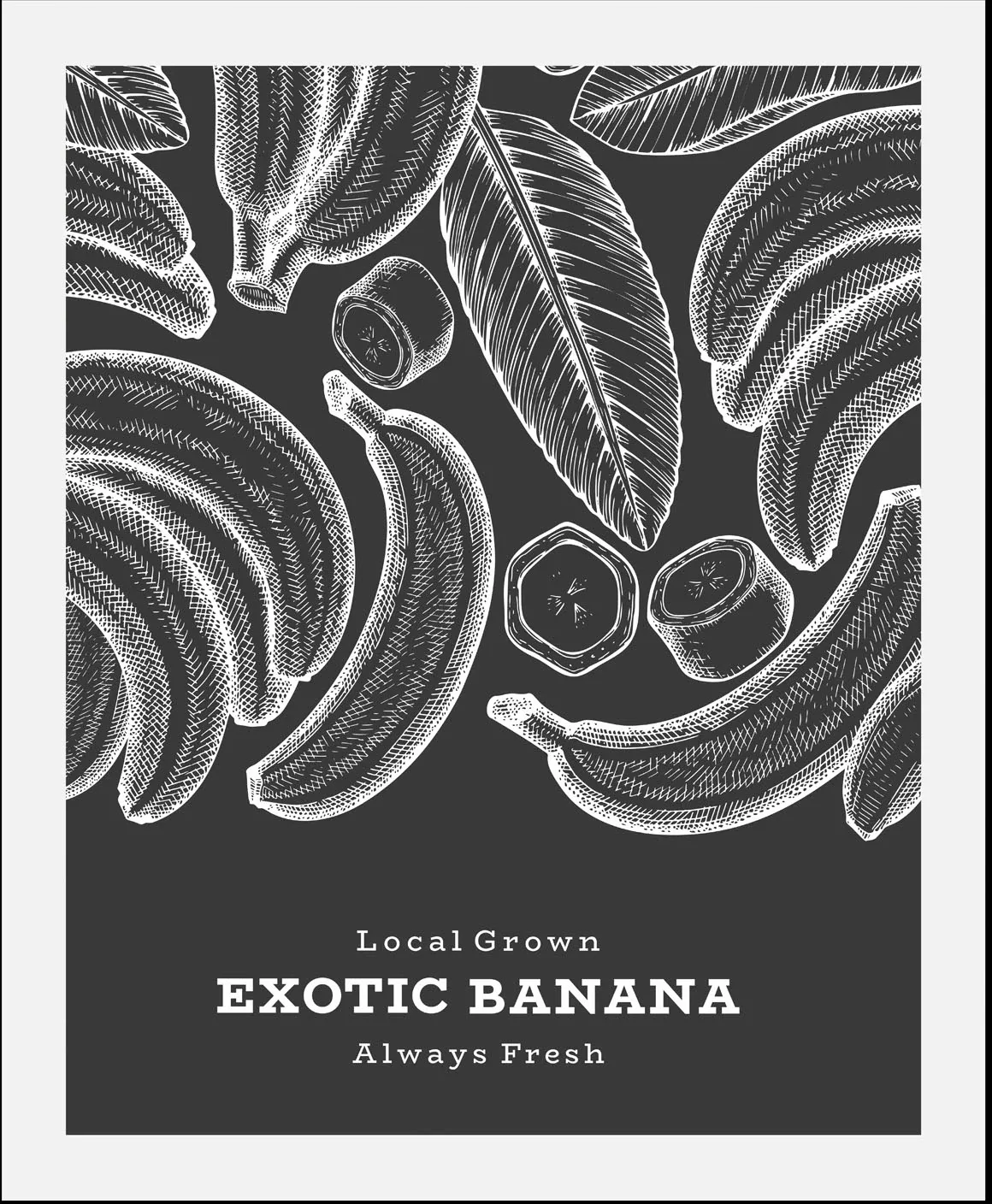 queence Bild »Exotic Banana«, (1 St.), gerahmt günstig online kaufen