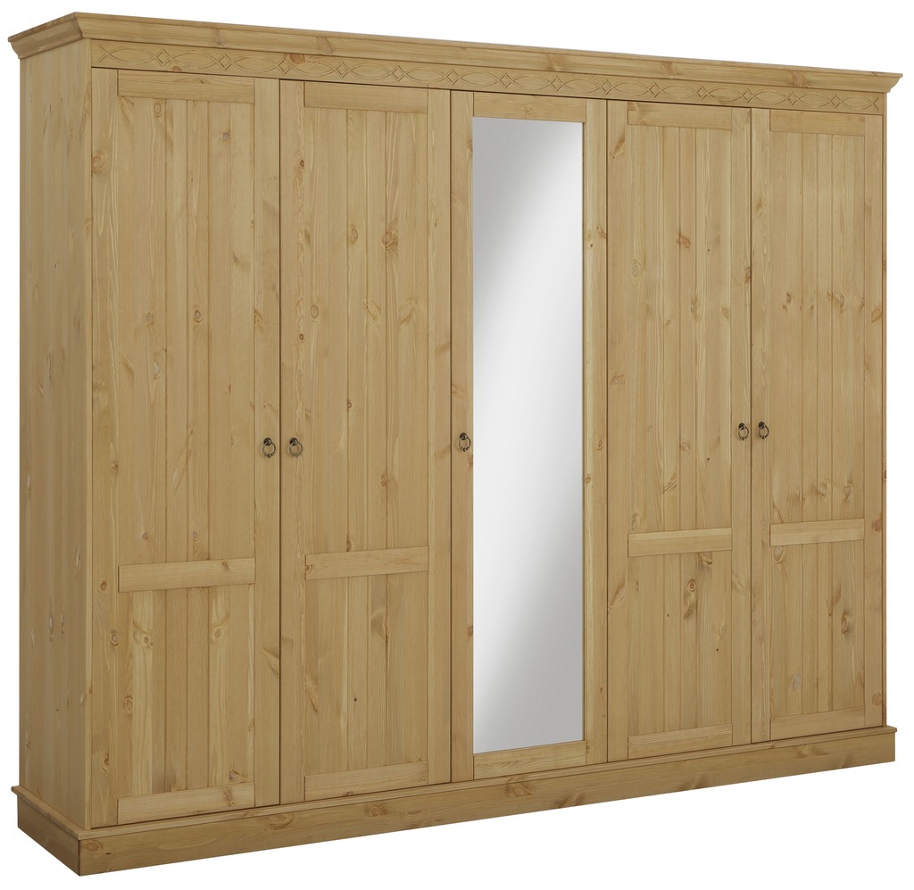 Home affaire Drehtürenschrank "Indra", (3 Breiten: 100/145/233 cm H/T ca.18 günstig online kaufen