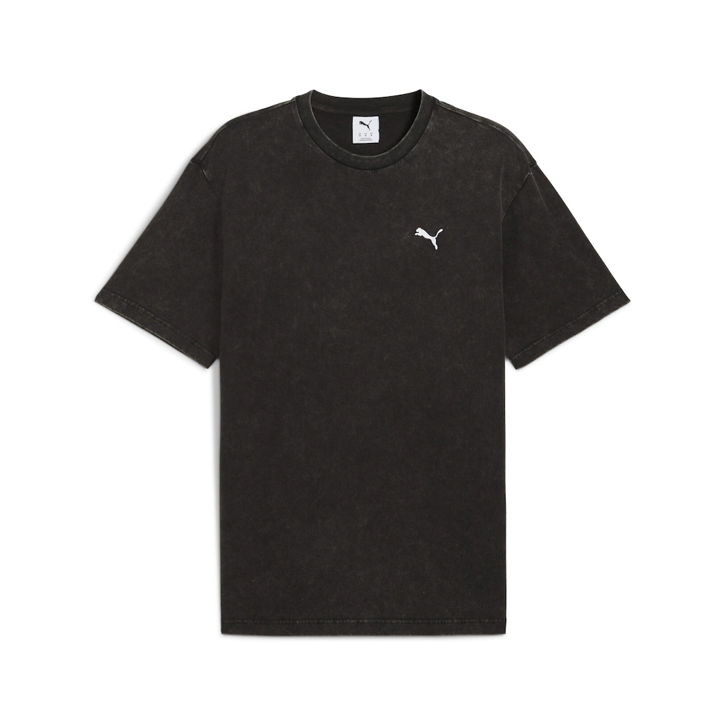 PUMA T-Shirt "Essentials Elevated Relaxed Wash T-Shirt Herren" günstig online kaufen