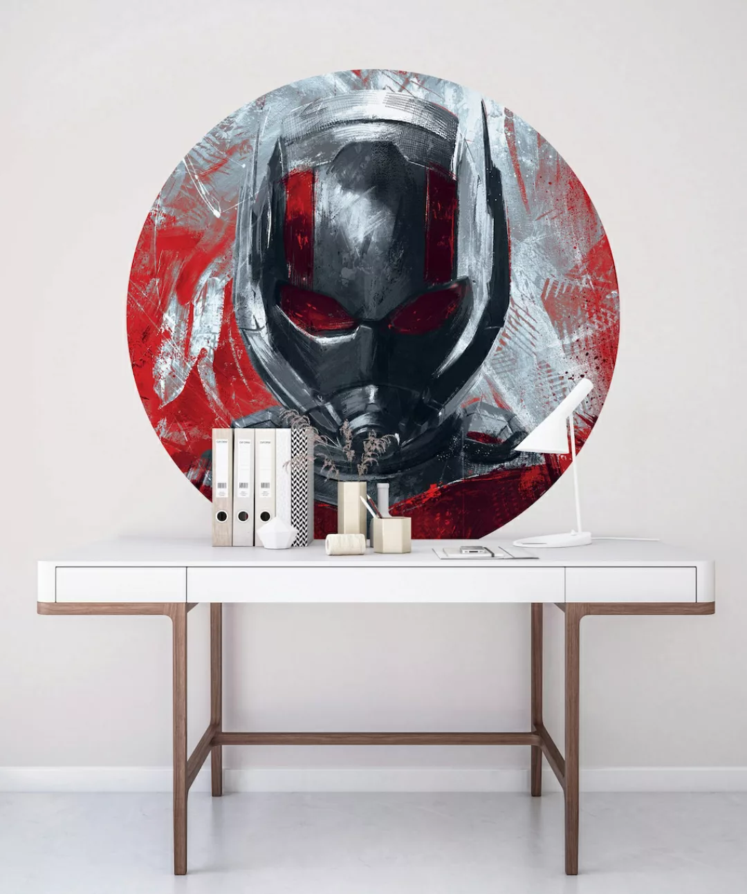 Komar Vliesfototapete Dot Avengers Painting Ant-Man selbstklebend Ø 125 cm günstig online kaufen