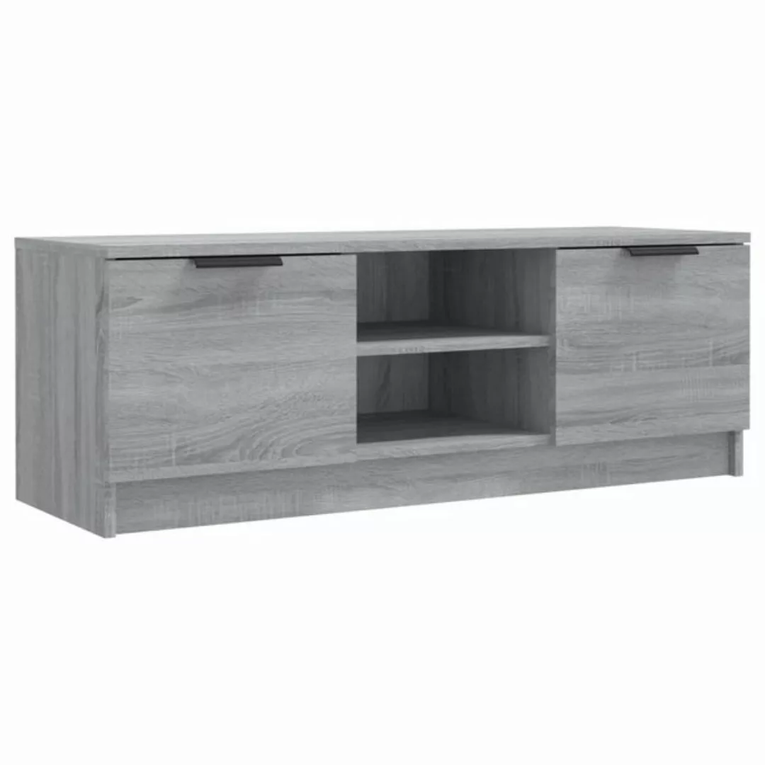 vidaXL TV-Schrank TV-Schrank Grau Sonoma 102x35x36,5 cm Holzwerkstoff Lowbo günstig online kaufen