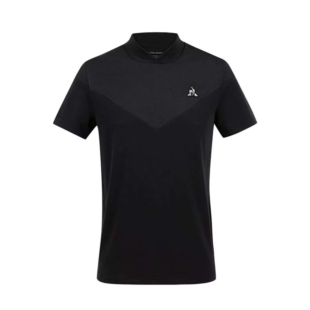 Le Coq Sportif Tech N1 Kurzärmeliges T-shirt S Black günstig online kaufen